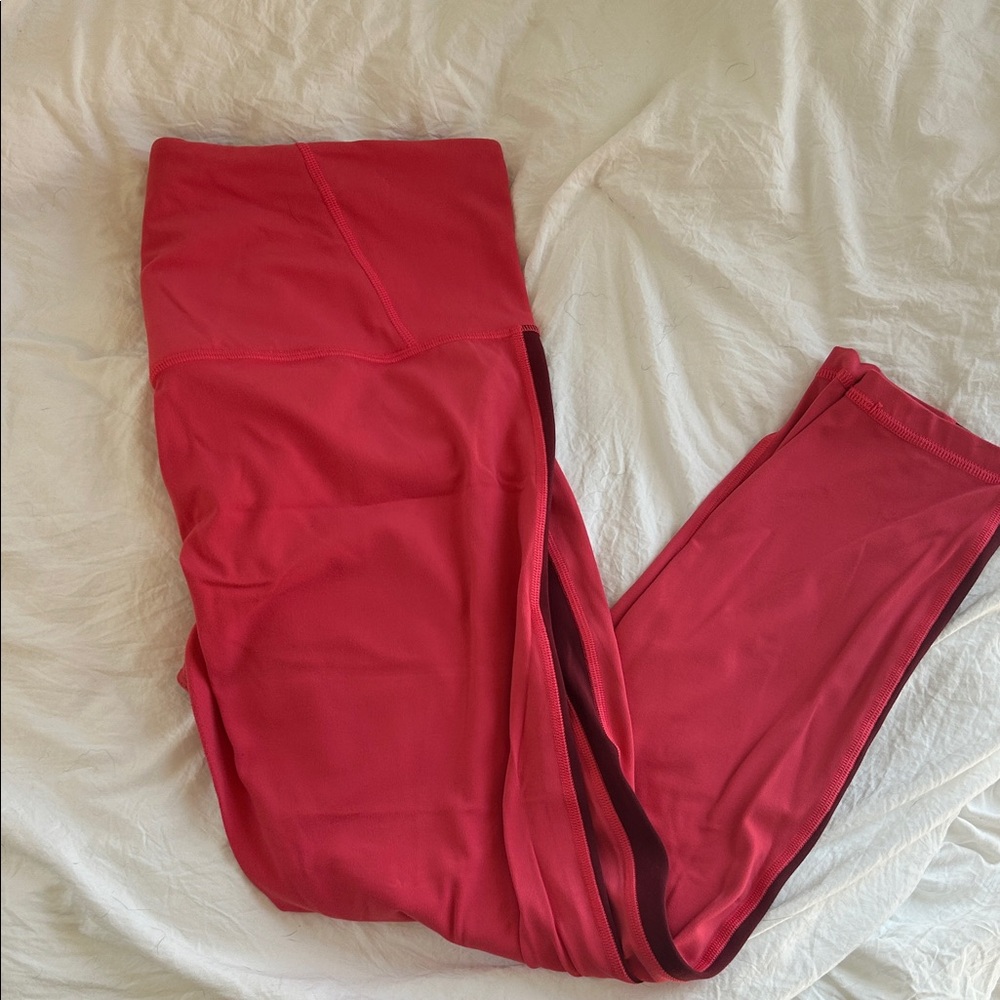 Athleta elevation ultra high-rise color block 7/8 leggings